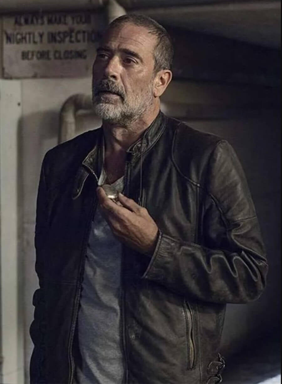 The Walking Dead S09 Negan Smith Leather Jacket