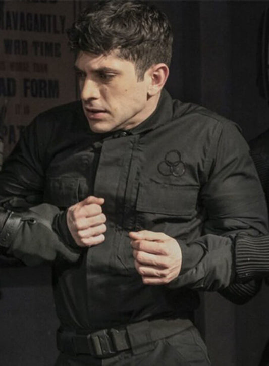 The Walking Dead World Beyond Al Calderon Barca Black Jacket