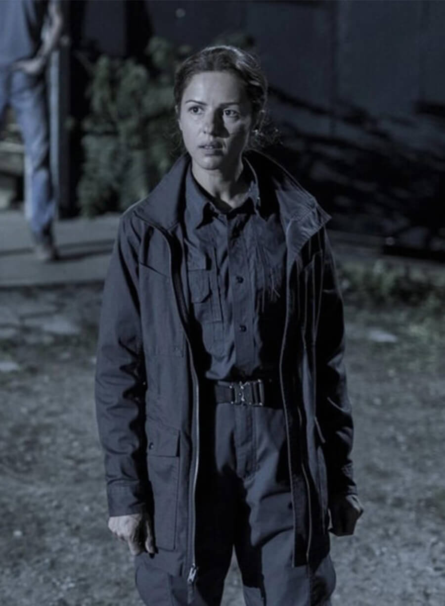 The Walking Dead World Beyond Annet Mahendru Huck Black Jacket
