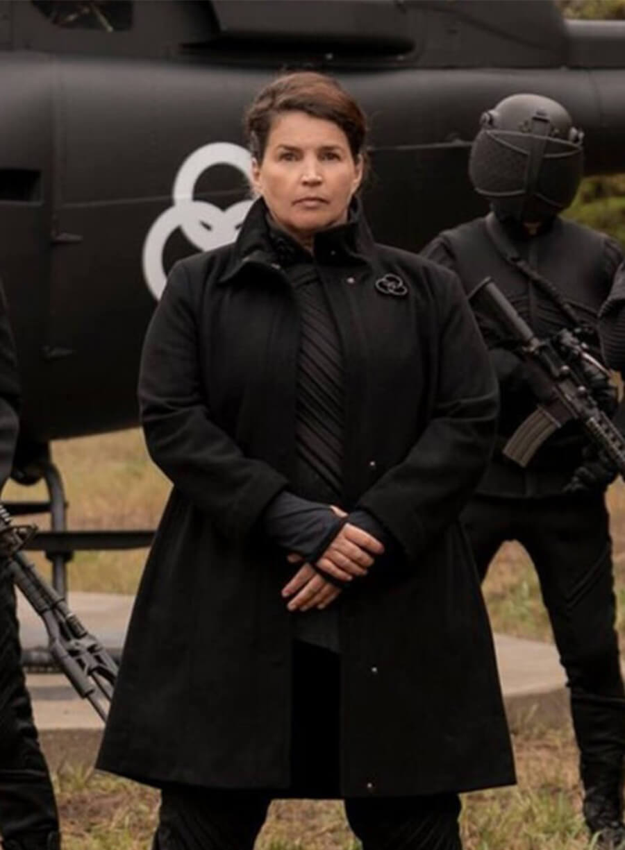 The Walking Dead World Beyond Elizabeth Kublek Black Coat
