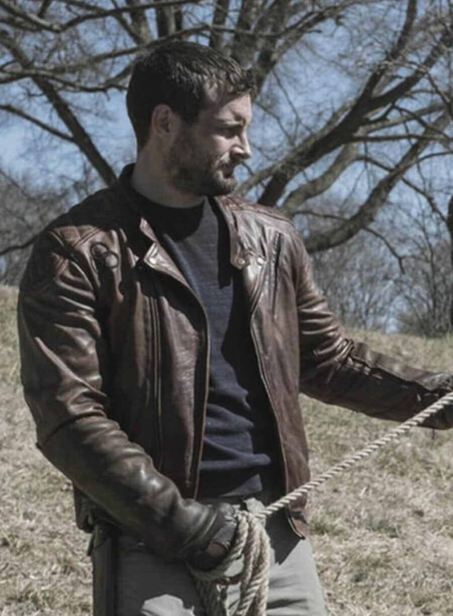 The Walking Dead World Beyond Felix Carlucci Leather Jacket