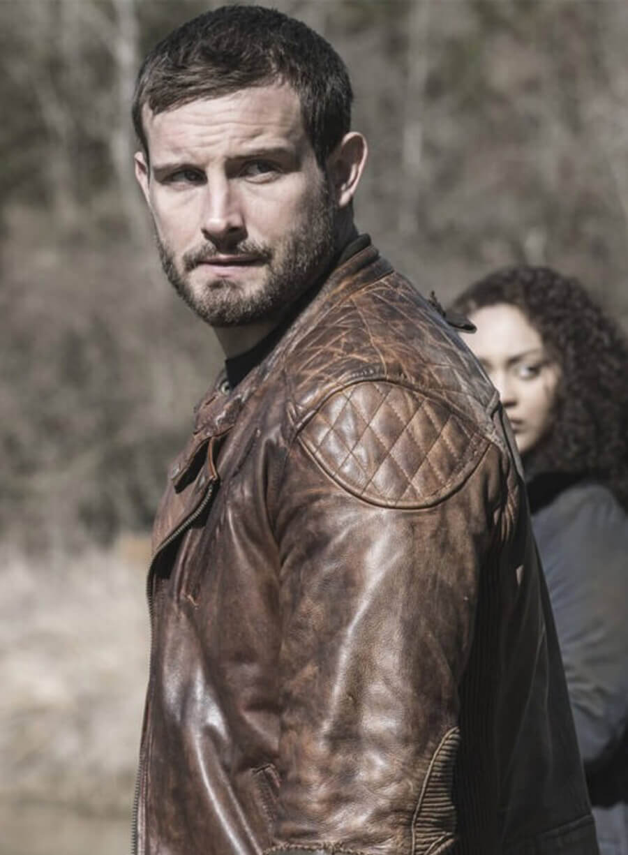 The Walking Dead World Beyond Felix Carlucci Leather Jacket