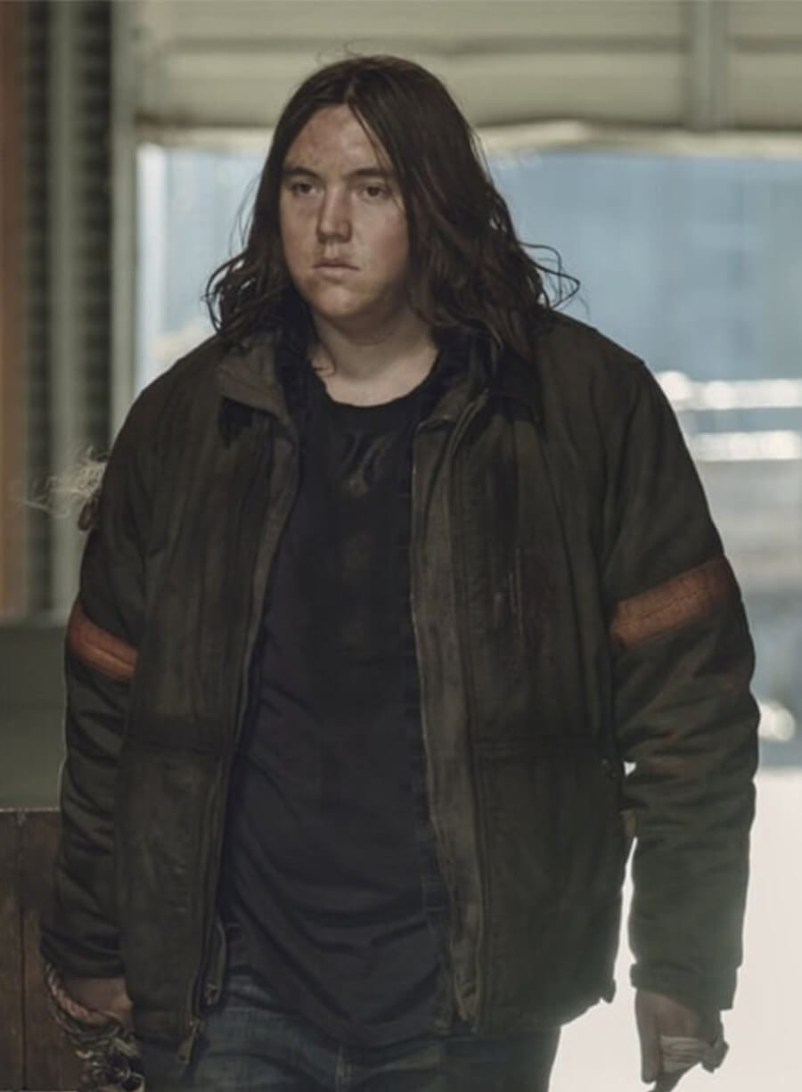 The Walking Dead World Beyond Hal Cumpston Silas Black Jacket