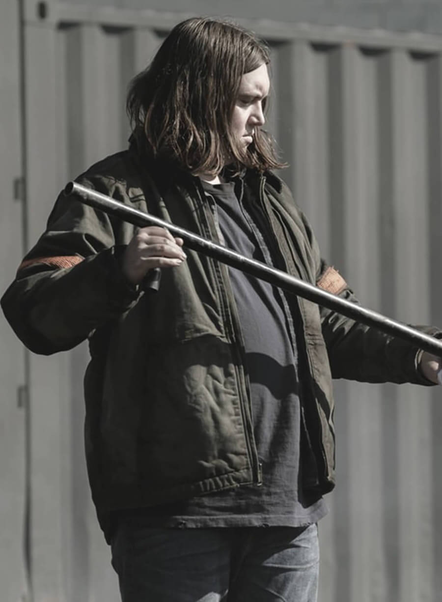 The Walking Dead World Beyond Hal Cumpston Silas Black Jacket