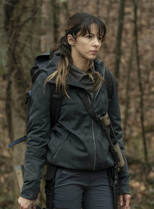 The Walking Dead World Beyond Jennifer Huck Black Hooded Jacket