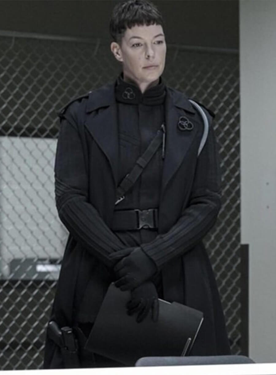 The Walking Dead World Beyond Pollyanna Mclntosh Anne Black Coat