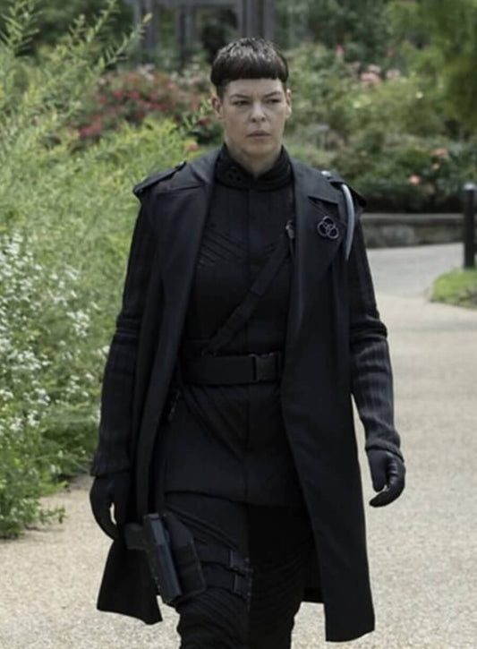 The Walking Dead World Beyond Pollyanna Mclntosh Anne Black Coat