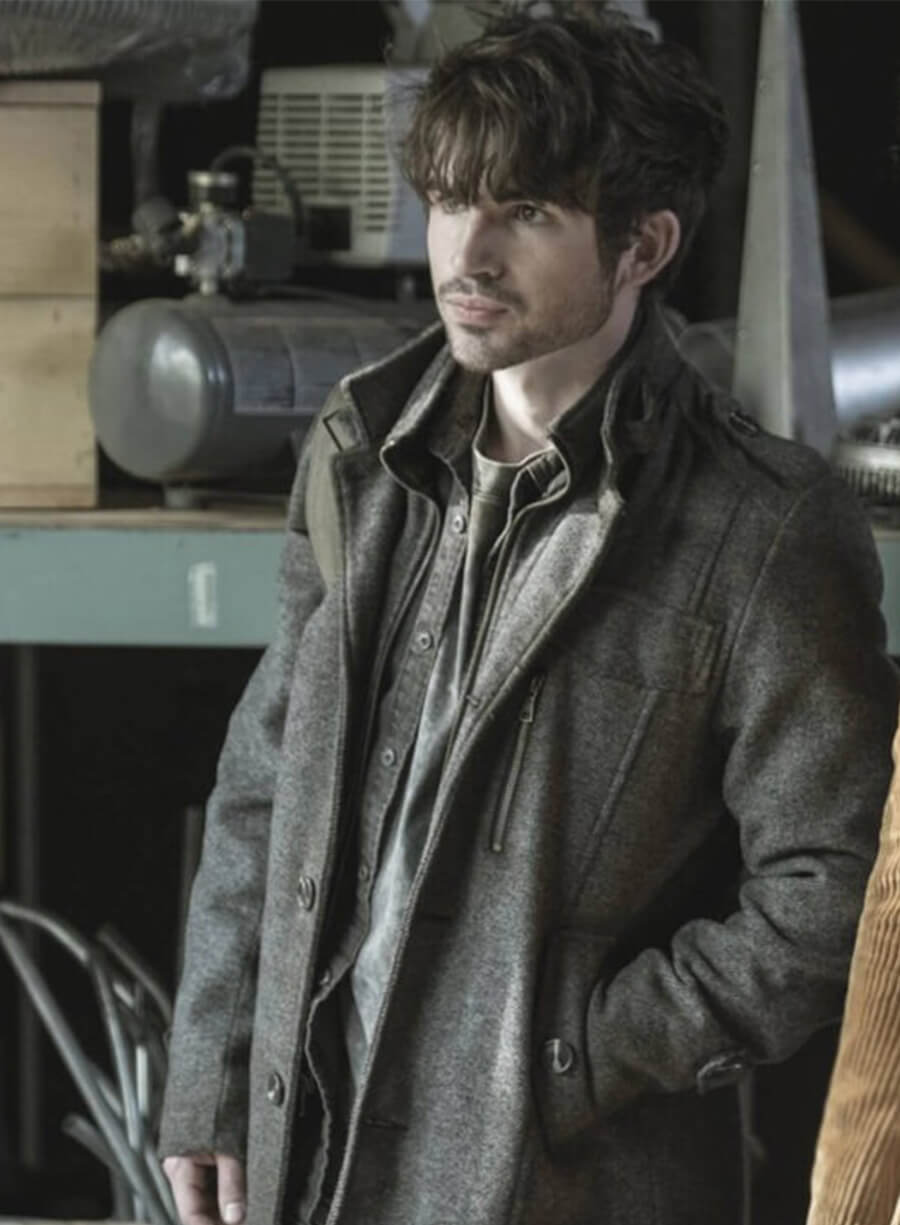 The Walking Dead World Beyond Ted Sutherland Percy Wool Jacket