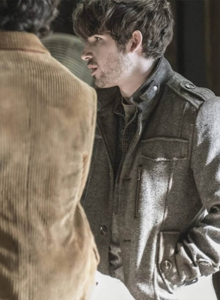 The Walking Dead World Beyond Ted Sutherland Percy Wool Jacket