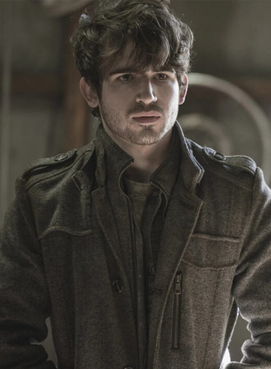 The Walking Dead World Beyond Ted Sutherland Percy Wool Jacket