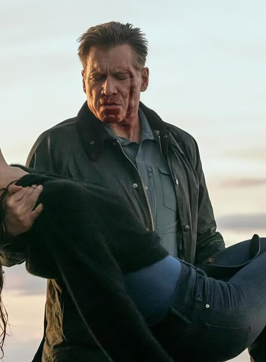 The Waterfront Holt McCallany Harlan Buckley Black Jacket