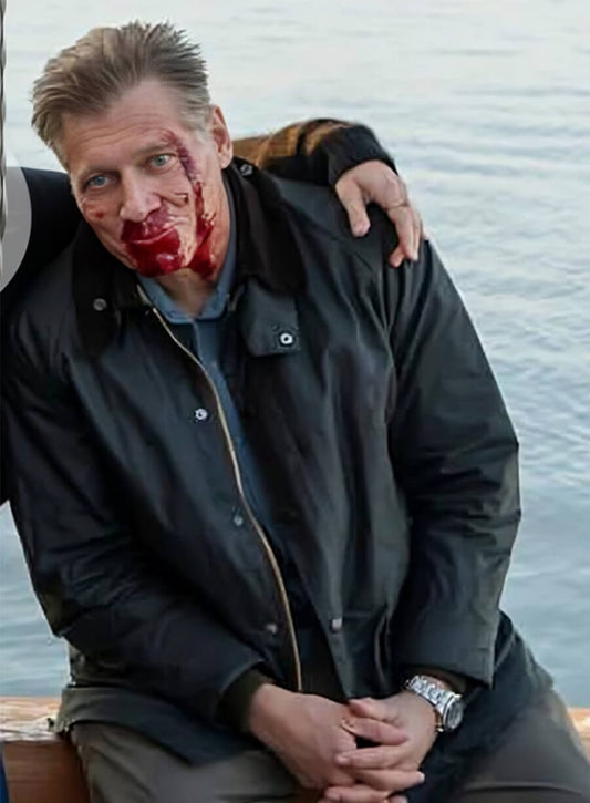 The Waterfront Holt McCallany Harlan Buckley Black Jacket