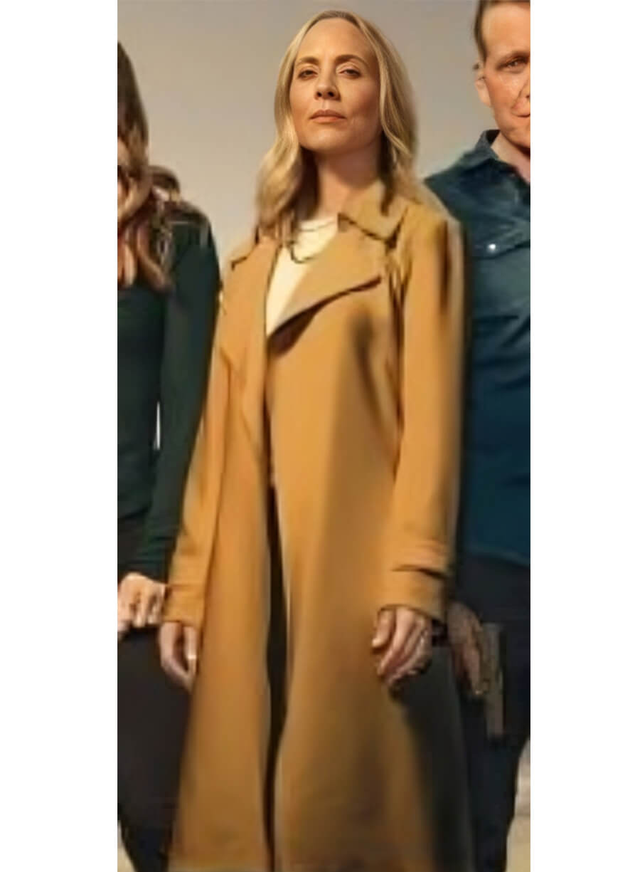 The Waterfront Mae Buckley Brown Long Coat