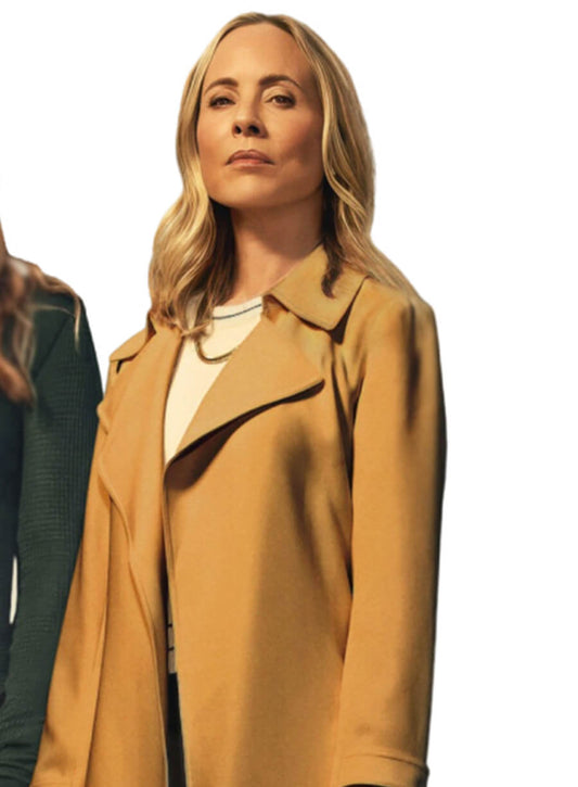 The Waterfront Mae Buckley Brown Long Coat