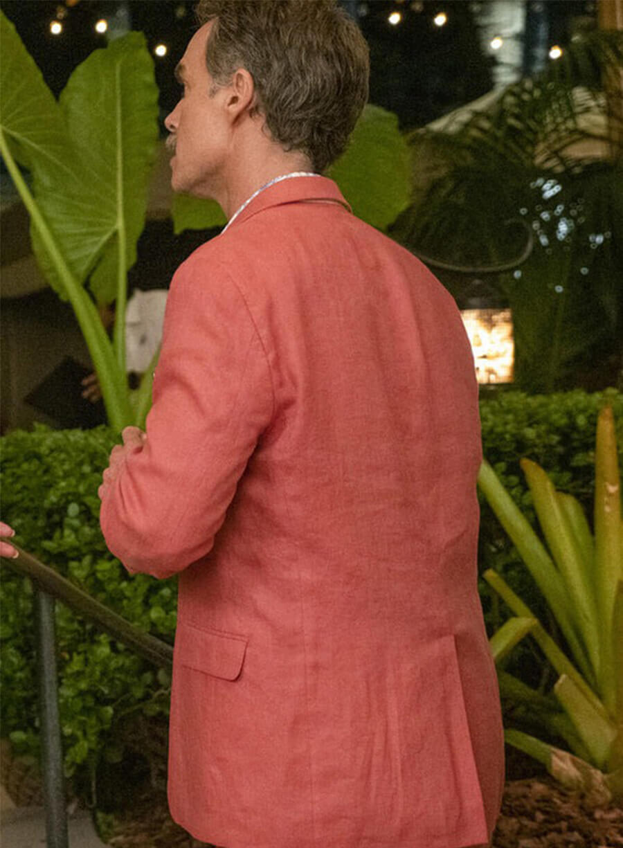The White Lotus Armond Pink Blazer