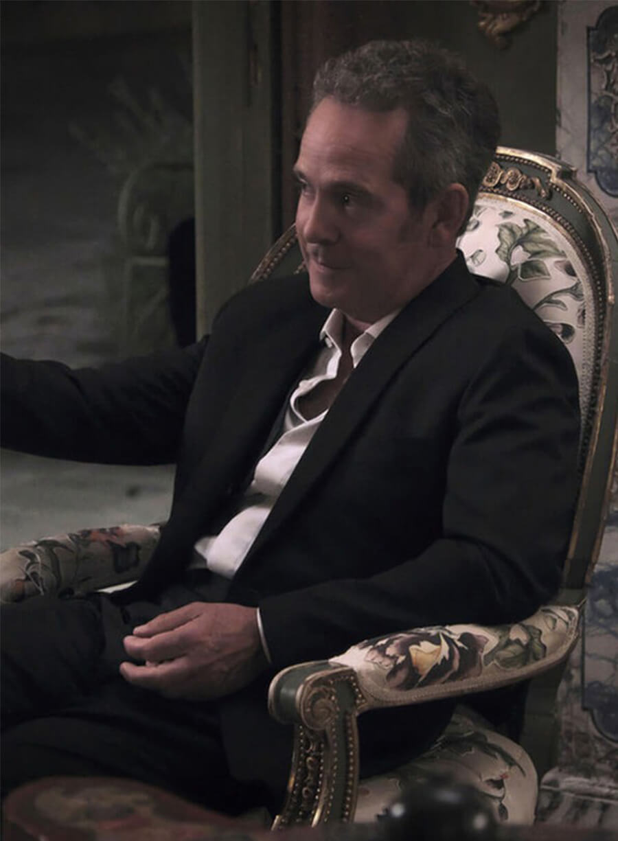 The White Lotus Tom Hollander Quentin Black Blazer