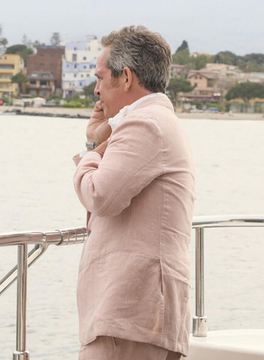 The White Lotus Tom Hollander Quentin White Blazer
