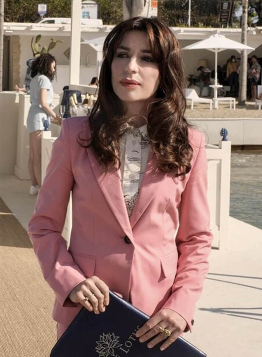 The White Lotus Valentina Pink Blazer