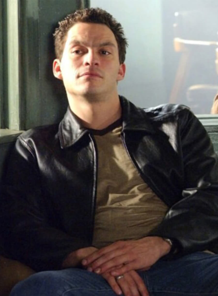 The Wire 2002 Dominic West Jimmy Mcnulty Leather Jacket