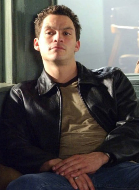 The Wire 2002 Dominic West Jimmy Mcnulty Leather Jacket
