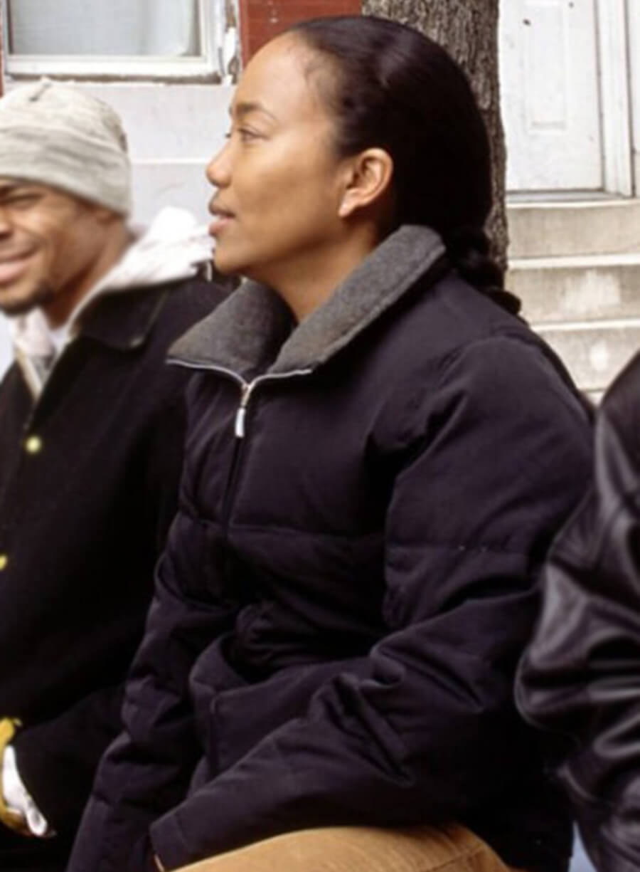 The Wire 2002 Sonja Greggs Black Puffer Jacket