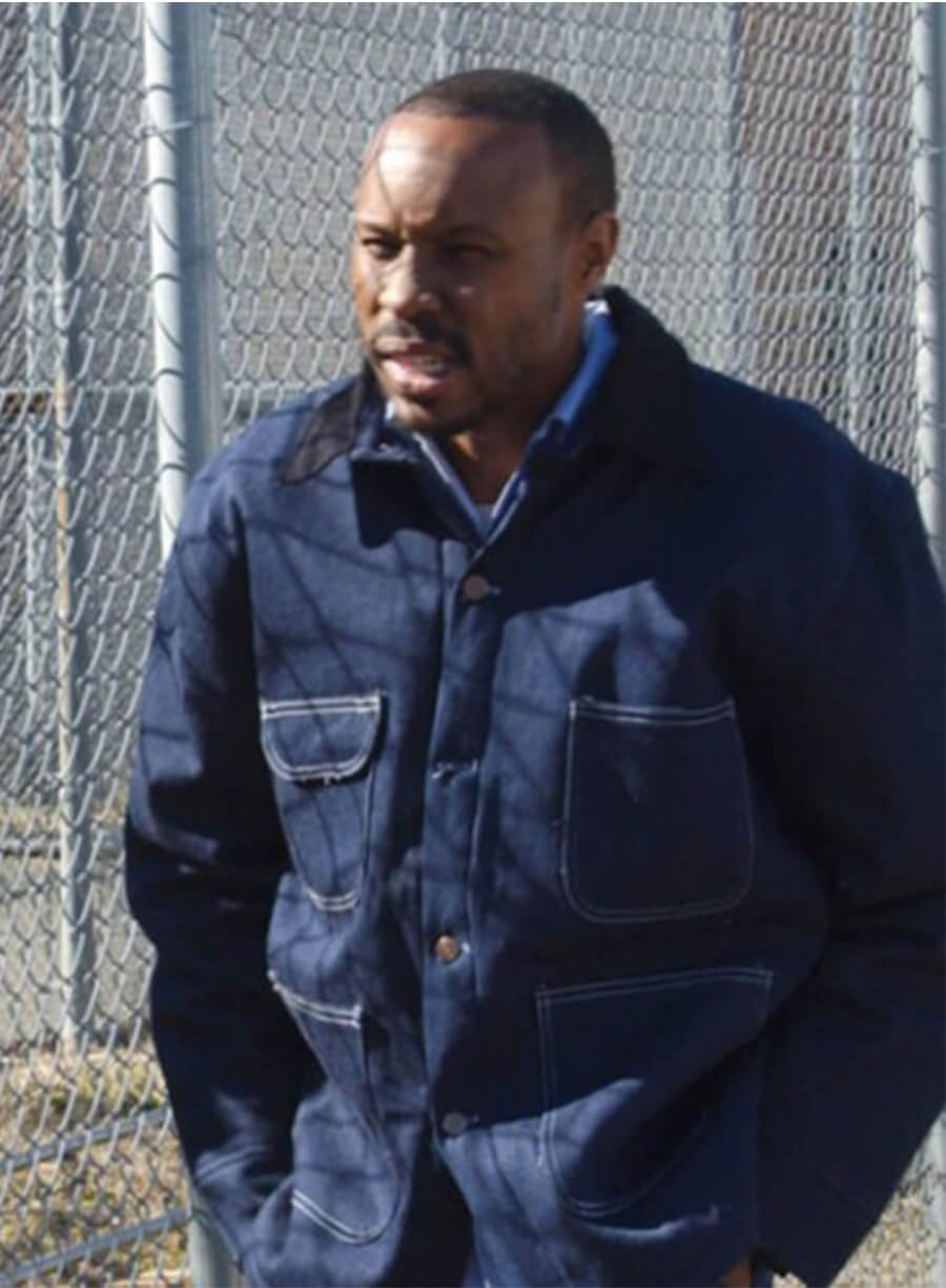 The Wire S02 Wood Harris Avon Barksdale Denim Jacket