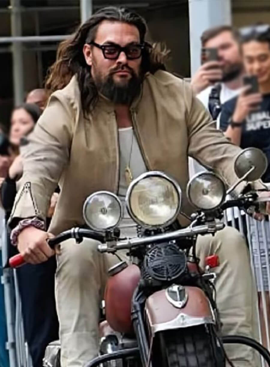 The Wrecking Crew Jonny Hale Beige Suede Jacket