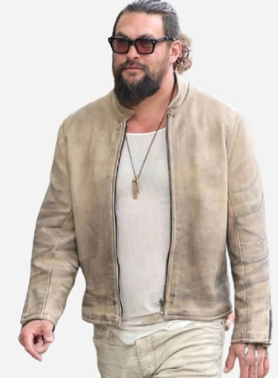 The Wrecking Crew Jonny Hale Beige Suede Jacket