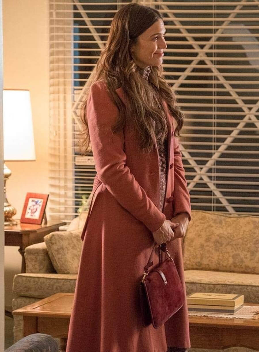 This IS Us Mandy Moore Rebecca Marron Long Coat 
