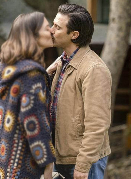 This Is Us Milo Ventimiglia Jack Pearson Brown Cotton Jacket 