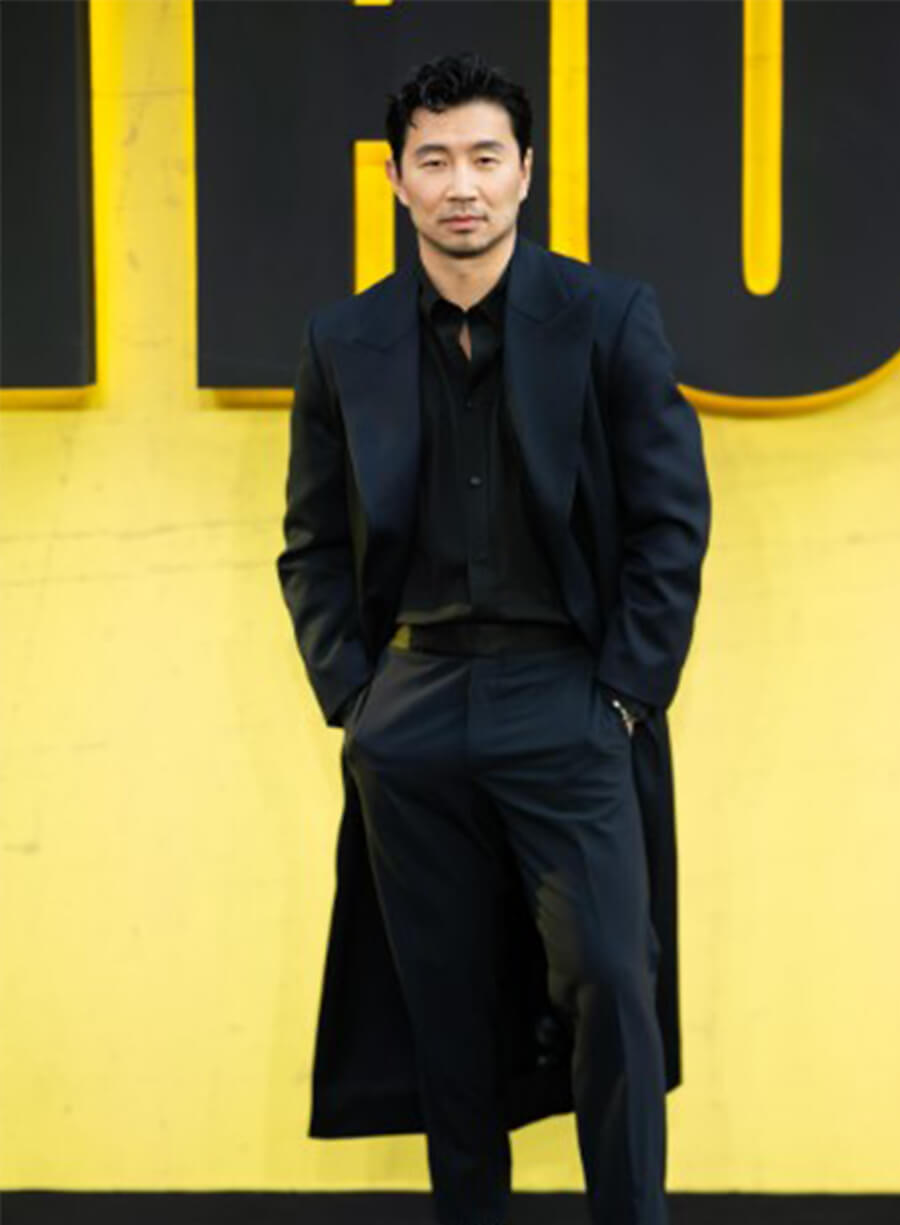 Thunderbolts 2025 Simu Liu Black Long Coat
