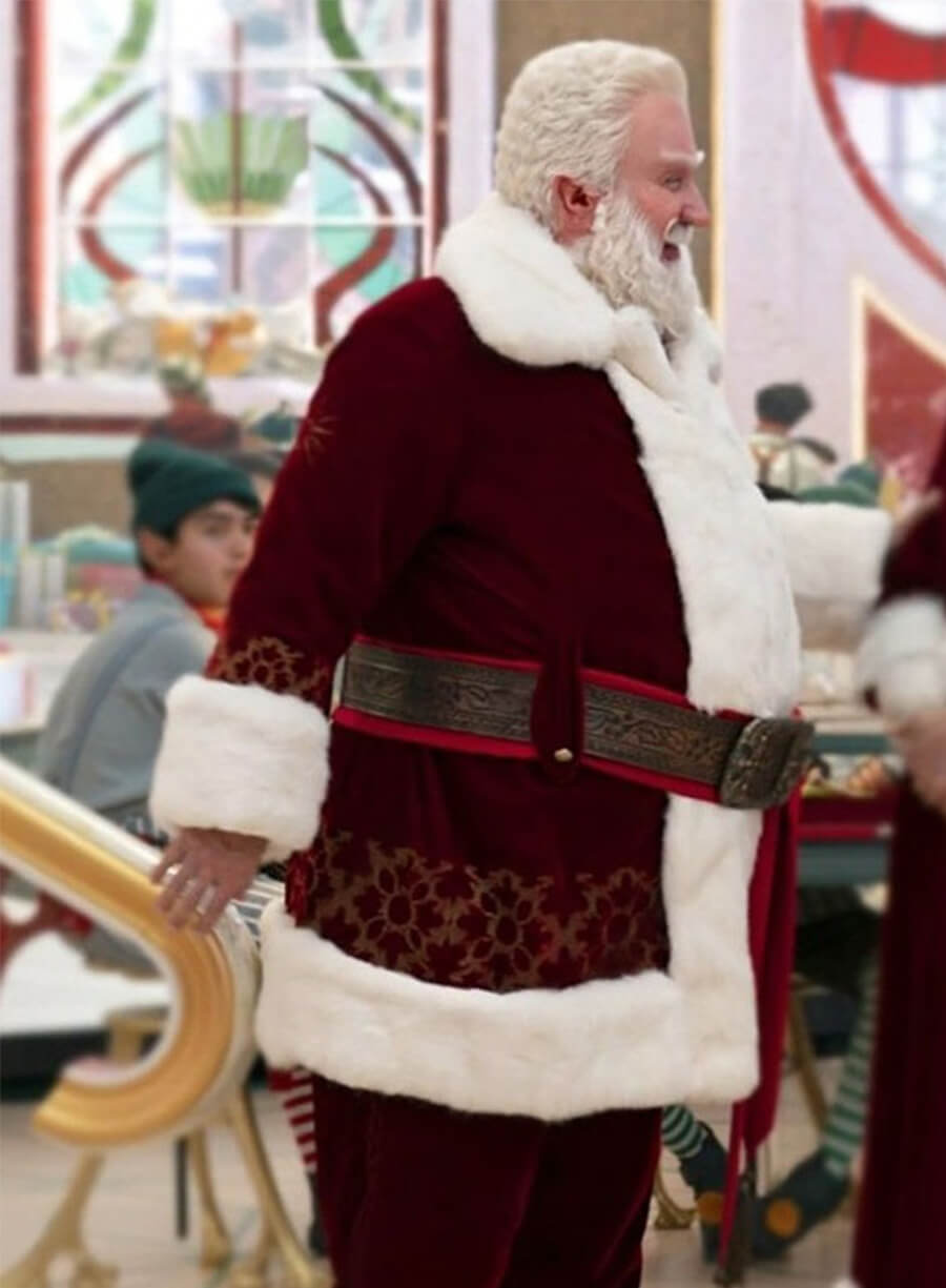 Tim Allen The Santa Clauses Santa Costume Coat 