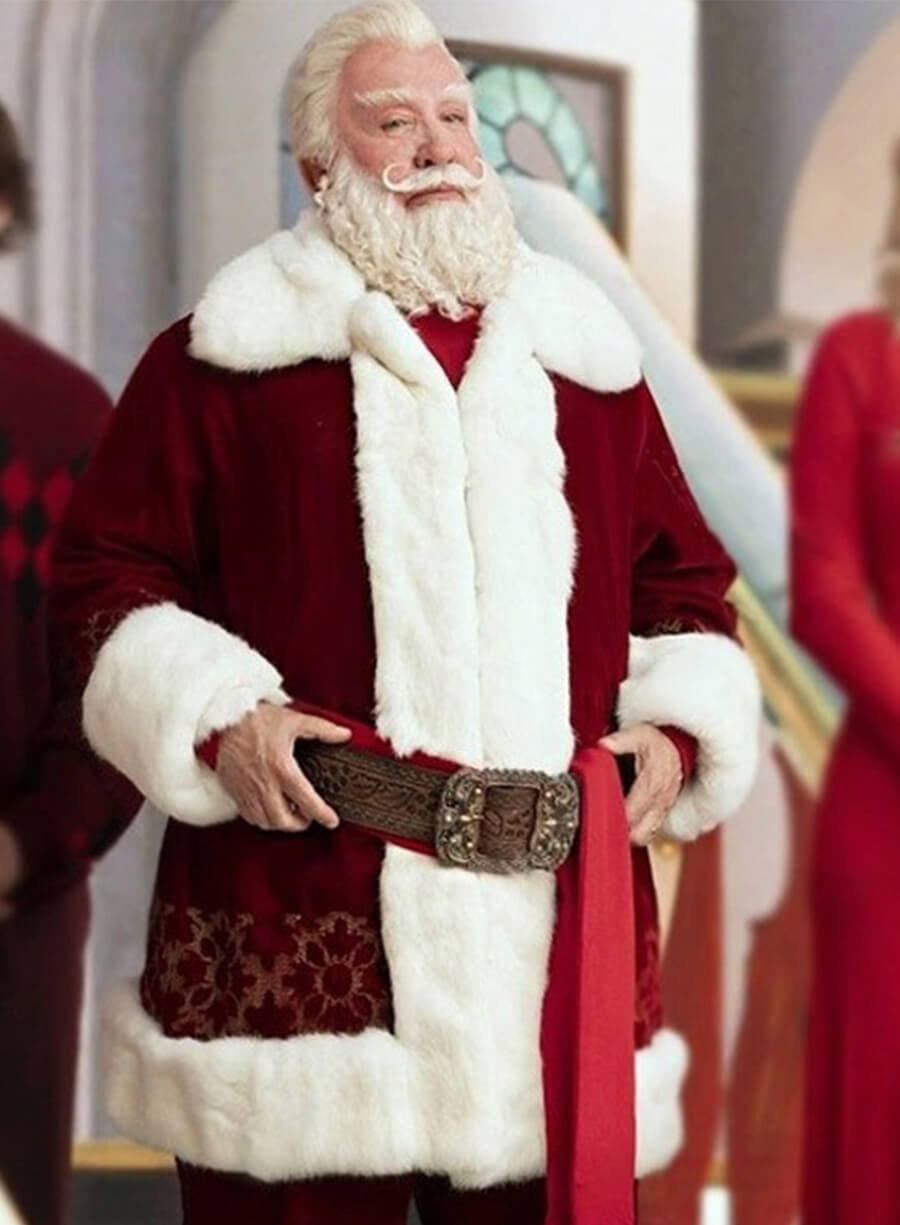 Tim Allen The Santa Clauses Santa Costume Coat 
