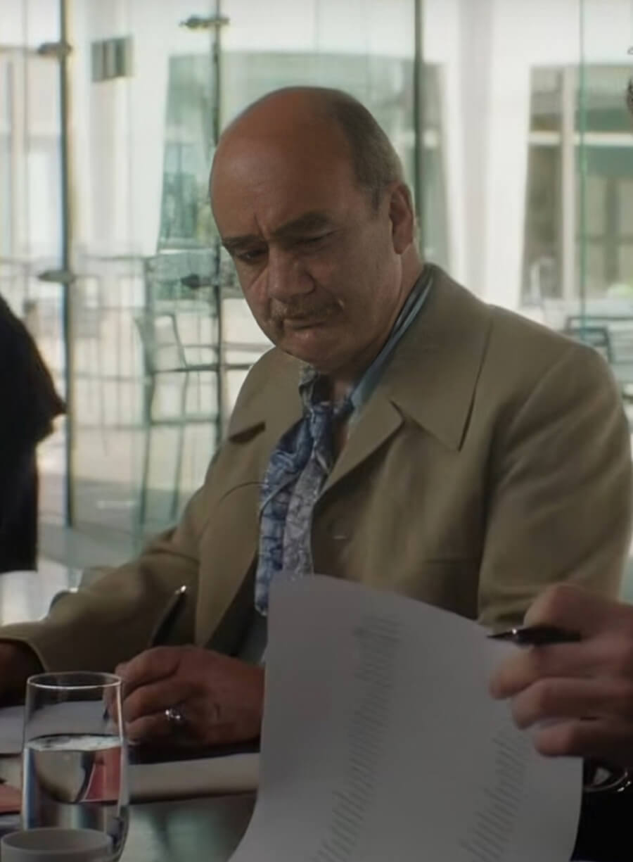 Étoile David Haig Nicholas Brown Coat