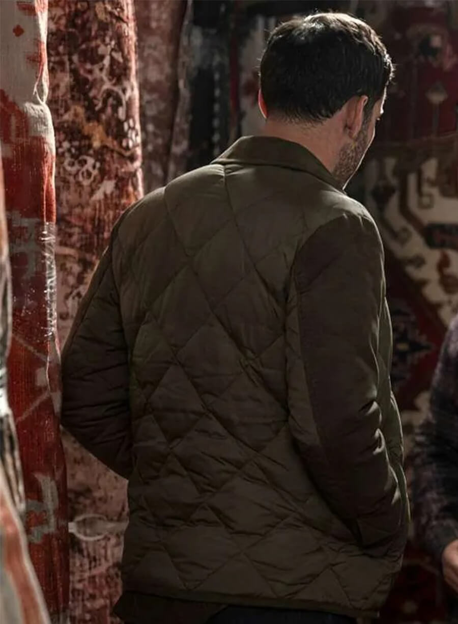 Tom Ellis CIA 2026 Colin Glass Quilted Jacket