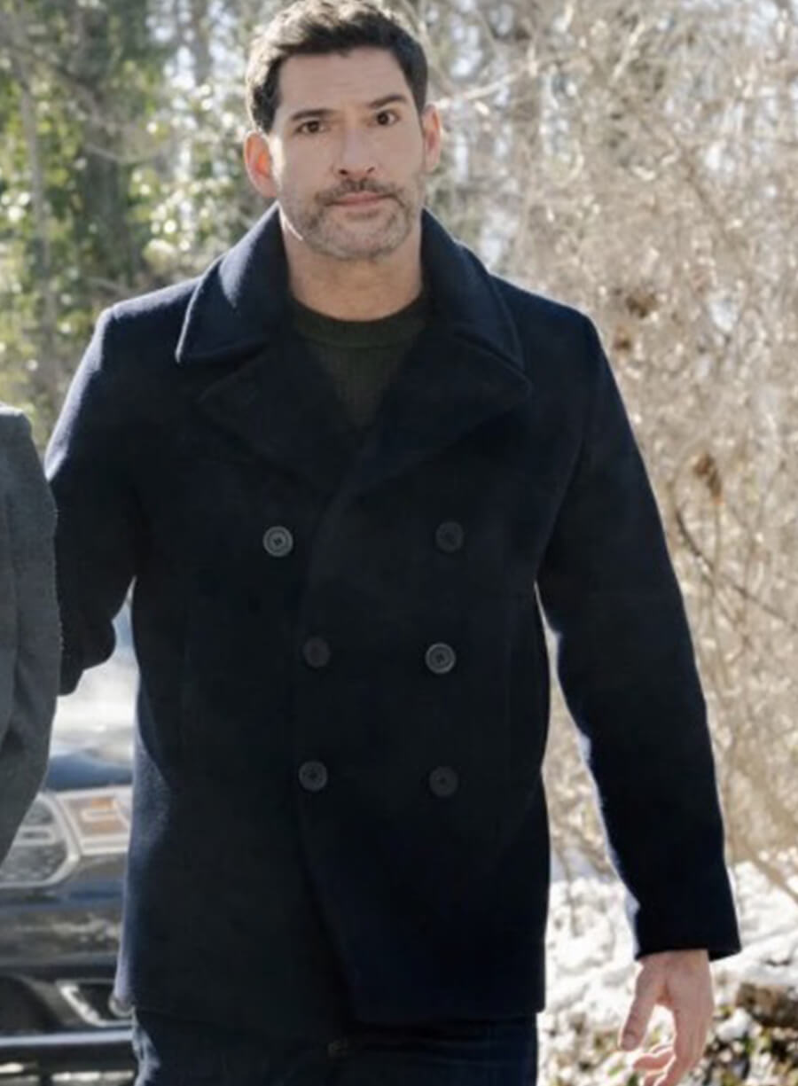Tom Ellis CIA 2026 Colin Glass Wool PeaCoat
