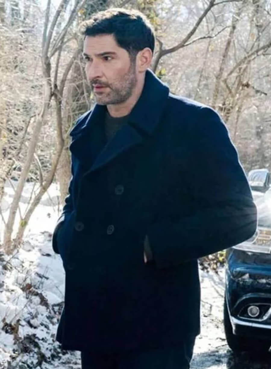 Tom Ellis CIA 2026 Colin Glass Wool PeaCoat