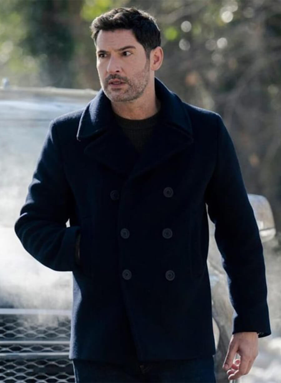 Tom Ellis CIA 2026 Colin Glass Wool PeaCoat