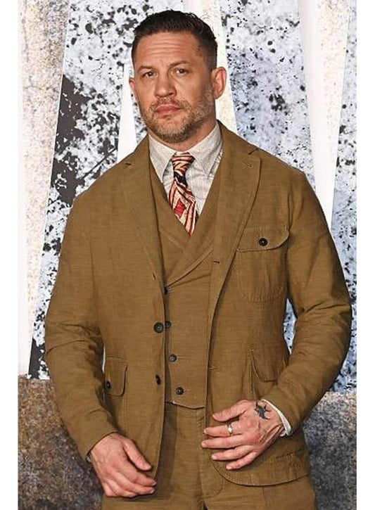 Tom Hardy  HAVOC 2025 Event Brown Suit