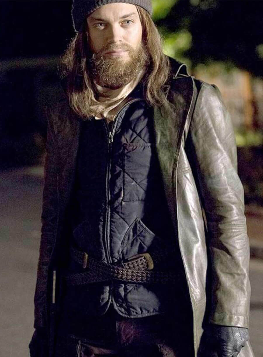 Tom Payne The Walking Dead Paul Jesus Trench Coat
