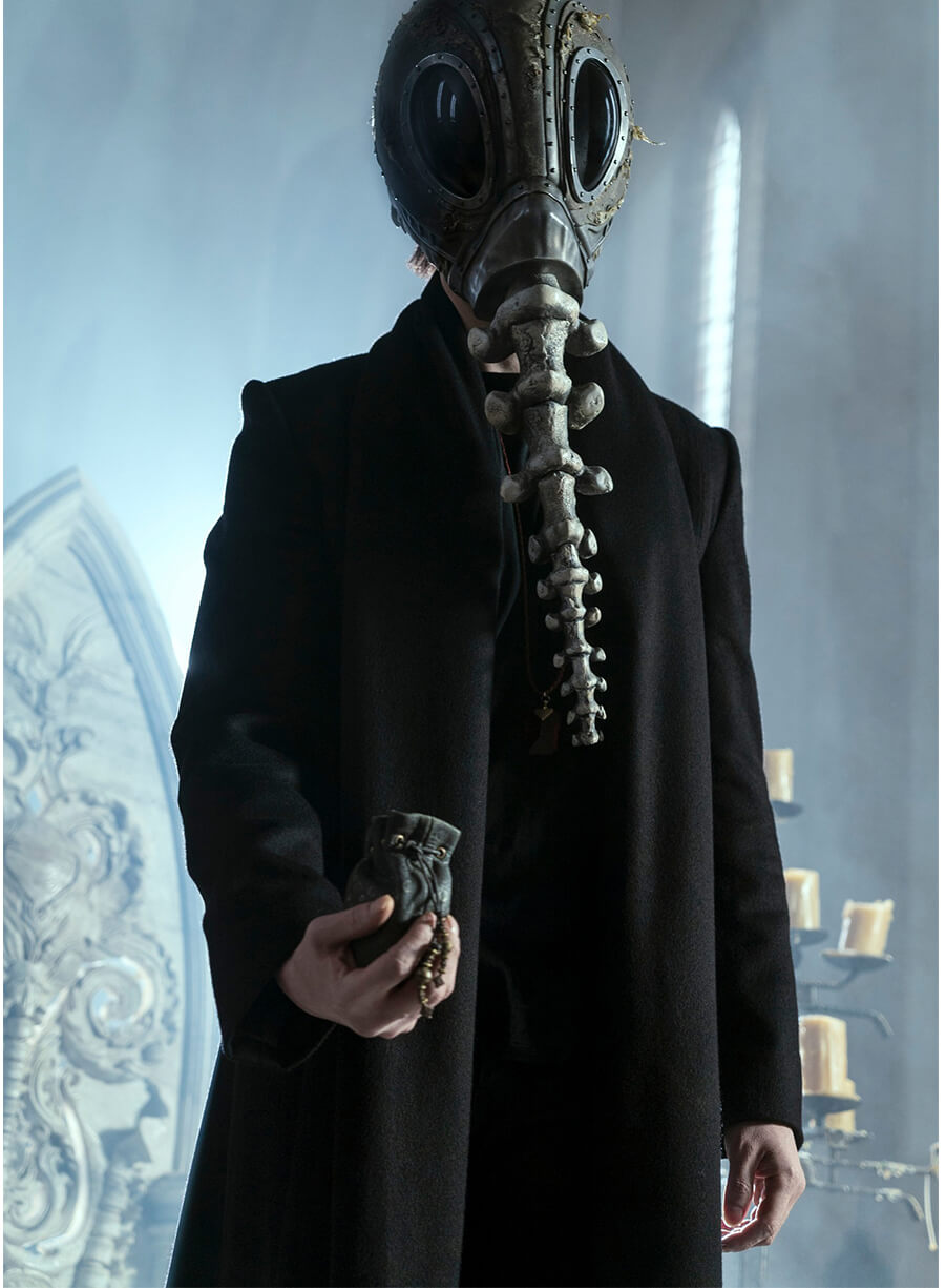 Tom Sturridge The Sandman Dream Black Long Coat