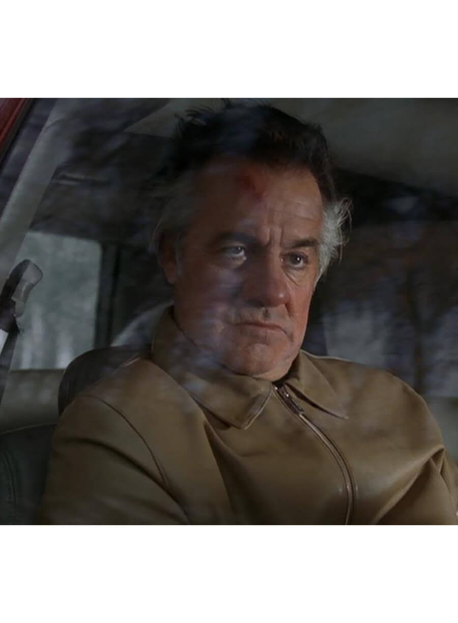 Tony Sirico The Sopranos Paulie Walnuts Gualtieri Beige Leather Jacket