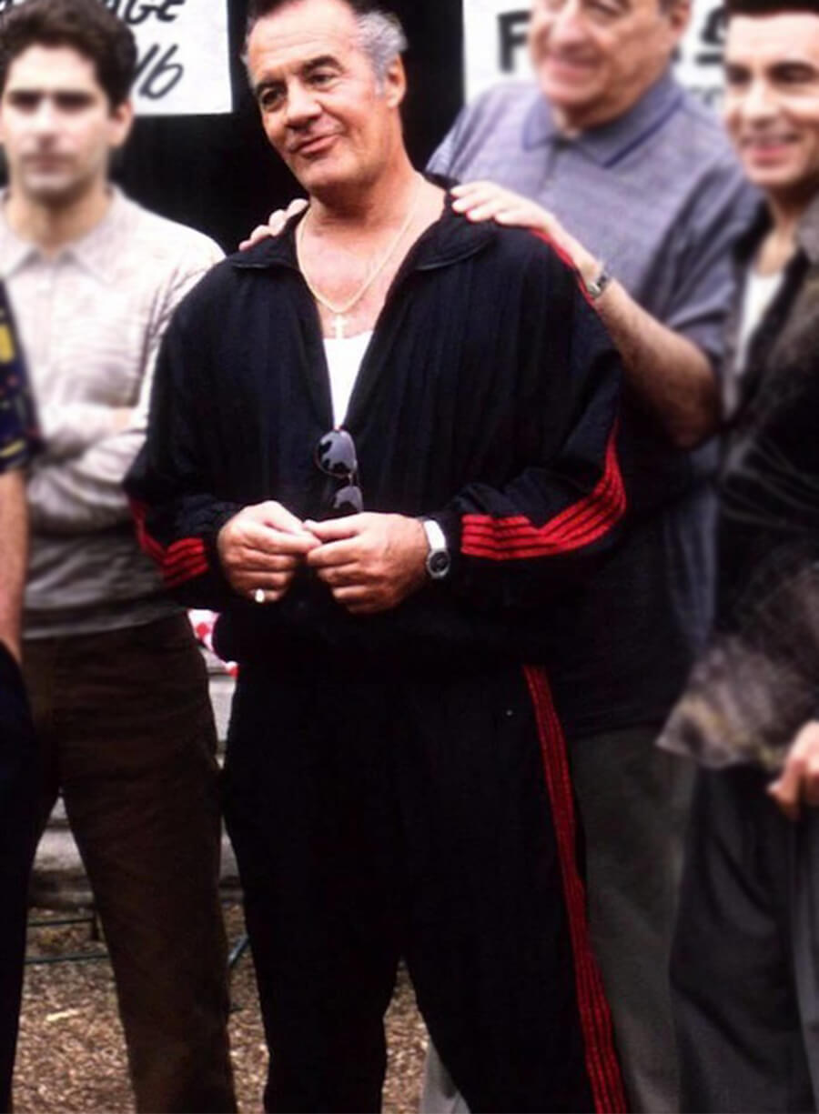 Tony Sirico The Sopranos Paulie Walnuts Gualtieri Black Tracksuit