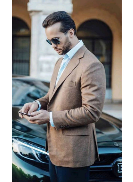 Tristan Tate Brown Blazer 