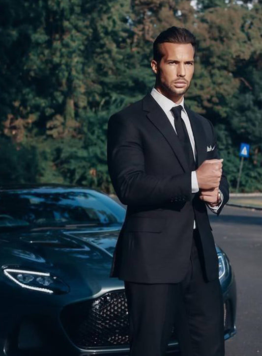 Tristan Tate Top G Outfit Black Suit For Men 