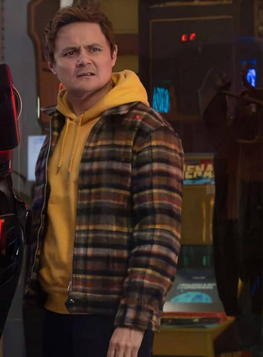 Tron: Ares Arturo Castro Seth Flores Plaid Jacket