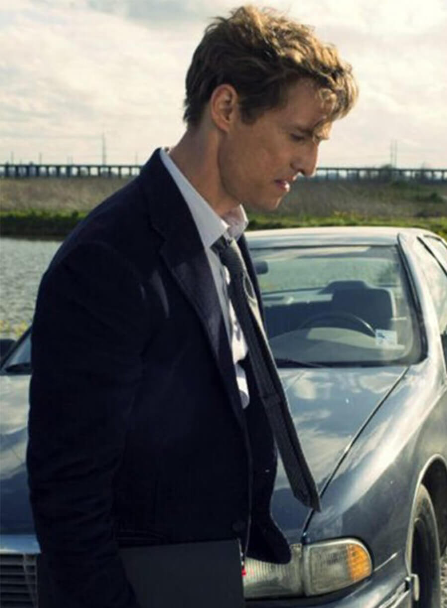True Detective S01 Matthew McConaughey Rustin Cohle Blazer