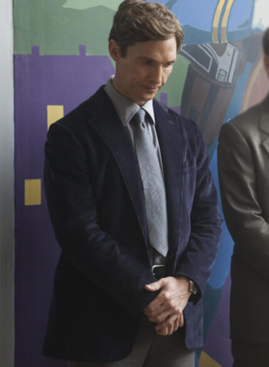 True Detective S01 Matthew McConaughey Rustin Cohle Blazer