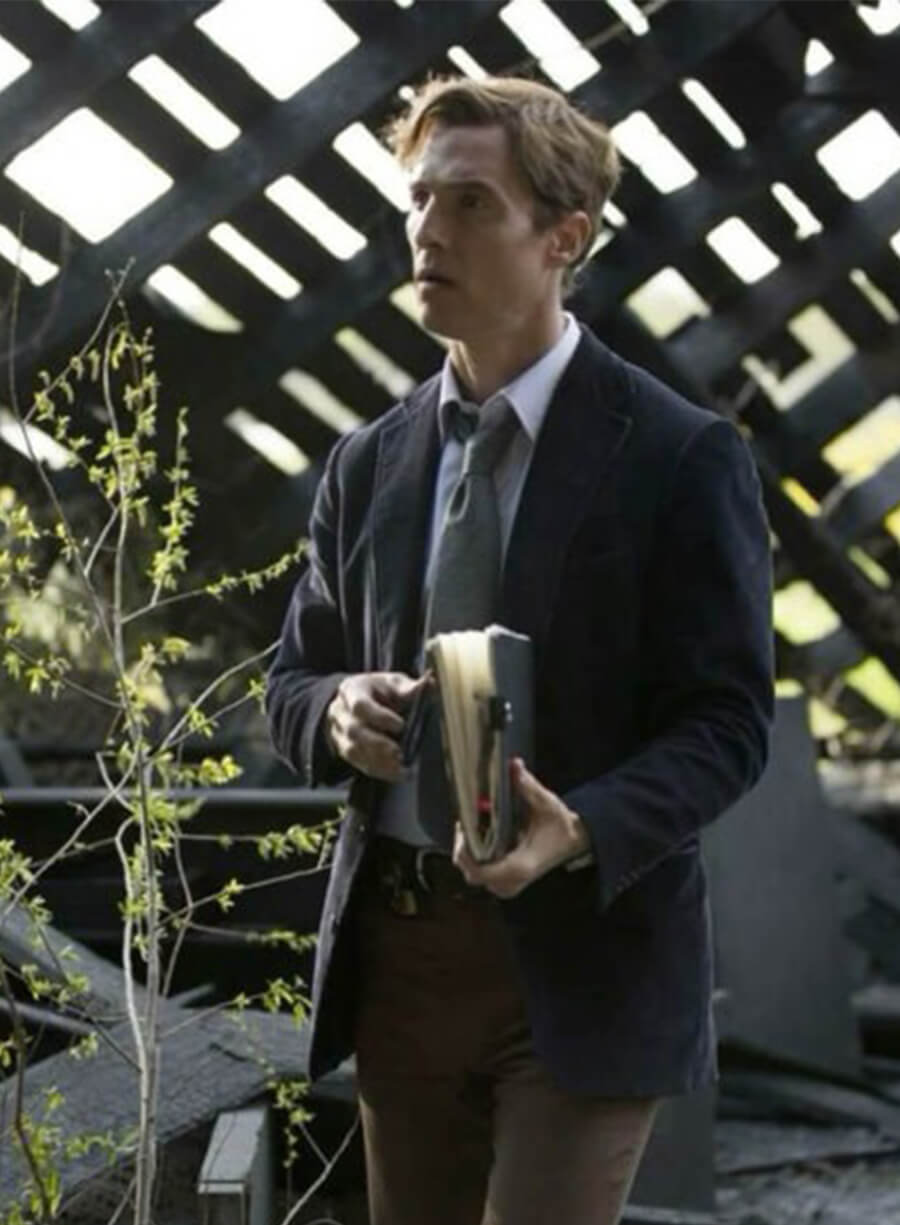 True Detective S01 Matthew McConaughey Rustin Cohle Blazer