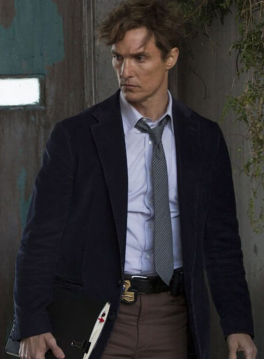True Detective S01 Matthew McConaughey Rustin Cohle Blazer